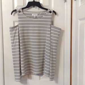 Calvin Klein Women's top size M Black and White